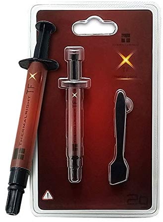 Thermalright TFX-Pasta térmica térmica de 2g, 14,3W/m.k, Pasta térmica de Alto Rendimiento, Pasta térmica para procesador, CPU, GPU, IC, Todos los enfriadores, con Herramienta de espátula (TFX 2g)
