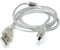 1m Mini USB to USB 24AWG 2.0 Hi-Speed 2.0 A-Male to Mini-B 5pin Cable Power & Data Lead (3.3ft, Clear)