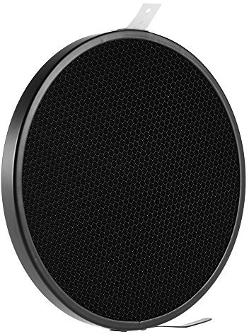 Andoer Photo Studio - Griglia a nido d'ape da 16,8 cm, 30 gradi, per diffusore riflettore standard da 17,8 cm