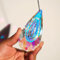120mm Prisma Kristall zum Aufhängen Sonnenfänger große Fensterprisma Suncatcher Ornament Glas Anhänger Regenbogenmacher Kronleuchter Kristallanhänger für Fesnter Haus Garten Deko