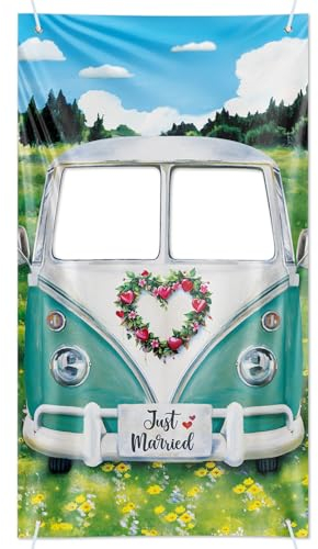 BETESSIN Gadget per Foto Matrimonio Foto Booth Props Matrimonio Sfondo Fotografico Futuro Sposi Selfie Divertenti Accessori Decorazione Addio al Celibato Addio al Nubilato