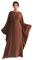 Frauen Muslim Robe Weiche Krepp Schmetterling Batwing Abaya Dubai Luxus Islam Muslim Kaftan Bescheidenes Kleid