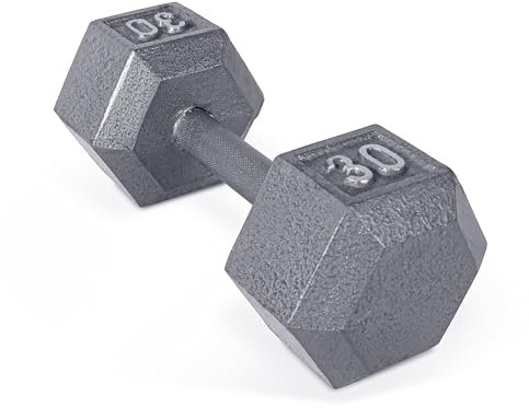 CAP Barbell Sechskant-Hantel aus Gusseisen, 13,6 kg