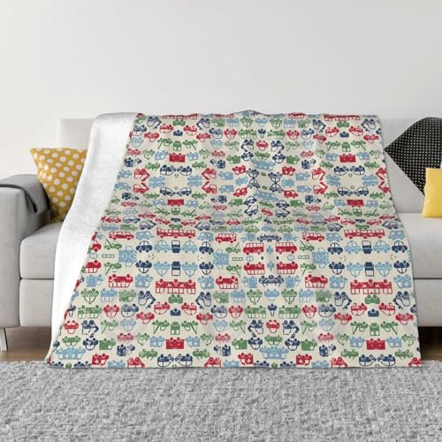Car.Print Ultraweiche Micro-Fleece-Decke für Bettwäsche, Sofa und Reisen