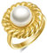 Joo&Rind Ringe Frauen, Ring Damen mit Obsidian, Edelstahl Ringe Gold Wasserfest - Freundschaftsringe & Partnerringe, Modeschmuck Geschenk für Frauen