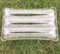 Transparentes Kissen Bettkissen Aufblasbare Couch Campingkissen Durchsichtiges Sofakissen Kisseneinsätze Durchsichtiges Kissen Aufblasbares Kissen Transparentes Kissen Tragbares PVC Luftkissen(70x36CM