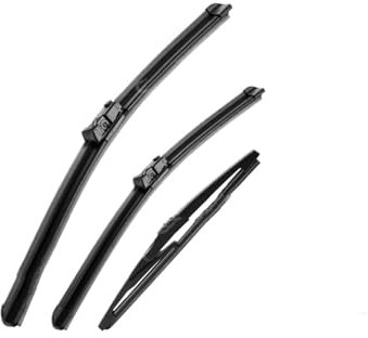 Para Opel Para Astra J 2009 - 2015 Limpiaparabrisas LHD Delantero Y Limpiaparabrisas Traseros Set Parabrisas Ventana Lluvia Cepillos 27 + 25 + 12 Coche Limpia Parabrisas Brazo Limpiaparabrisas