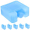 VICASKY Reusable Cooler Ice Packs 6pcs Air Cooler Ice Box Portable Small Refrigerator