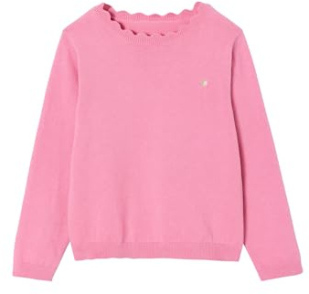 Vertbaudet Mädchen Pullover Basic Pfingstrose 134