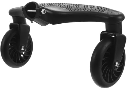 Gatuida Kinderwagen Ersatzrad Satz Pu Reifen mit Pedal für Jogging Kinderwagen Front und Heckkompatibel Abriebfest Stoßdämpfend Kindersicher