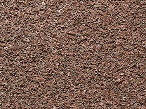 NOCH® Profi-Schotter „Gneis“, rotbrauner Gleisschottre, fein 250 g für Modellbau und kreative Projekte und Deko