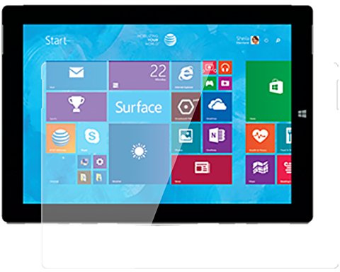 dipos 2x Displayschutzfolie 9H klar für Microsoft Surface 3 (10,8 Zoll)