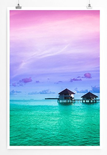 Eau Zone Bilder - Art Fotos – Maritimes Urlaubsparadies- Leinwand Kunstdrucke Wandbilder aus Deutschland