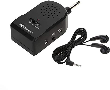 Mini Amplificador Guitarra Altavoz, Mini Practice Altavoz de Amplificador de Alta Fidelidad para Guitarra Eléctrica