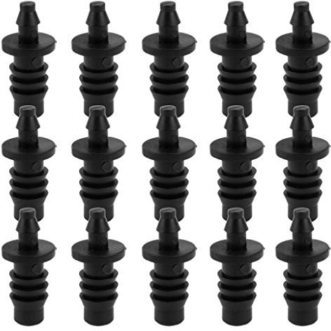 50 tappi di tenuta con foro per irrigazione a goccia, tubo capillare tubi