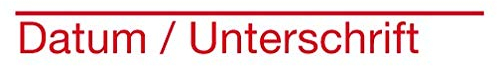 TimeTEX Siebdruck-Stempel Perpetuum Unterschrift