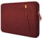 JETech Laptoptasche Hülle für 13-14 Zoll MacBook Air/Pro (M4/M3/M2/M1) 2021-2025, 13-13.6 Zoll Notebook, Wasserdicht Laptophülle Laptop Sleeve mit Zubehörtasche (Rot)