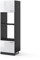 Vicco Mikrowellenschrank R-Line, Küchenregal für die Mikrowelle, Weiß Hochglanz/Anthrazit, 60 cm