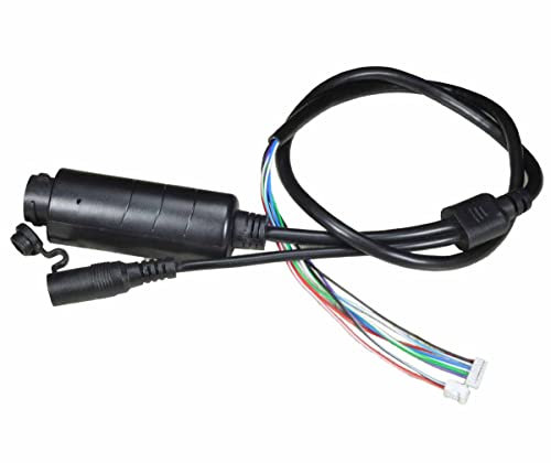IP Cable 9 Pin POE IP Camera Wire for Network Camera PCB Module RJ45 Female/DC Male Building in POE 48V Wire for Professional DIY (2)