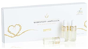 Aloe Vera Cosmetic Tratz Hyaluron Ampullen 7 Stk |Skin Sensation Serie | straffende Feuchtigkeitsampulle | spürbare Hautglättung, Elastizität | ACTIVE ALOE VERA & HYALURON
