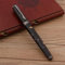 Fountain Pen,Classic Fountain Pen Camellia Flower Metal Black School Office Writing Supplies Ink Pens