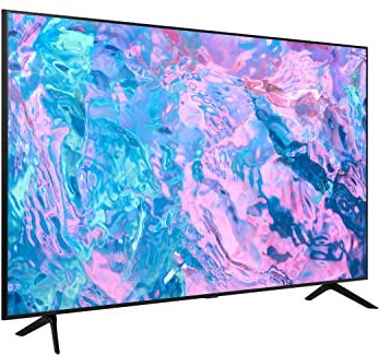 SAMSUNG TV Crystal UHD 2023 50CU7105 - Smart TV de 50, Procesador Crystal UHD, Gaming Hub, Q-Symphony, Diseño AirSlim y Contrast Enhancer con HDR10+