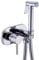 VALAZ Grifo Bidet Empotrado Cromado | Grifo Monomando Bidet | Ducheta Higiénica WC, Mezclador Agua Fría y Caliente, Ahorro de Agua | Instalación Facil | Latón, Inoxidable, Redondo, Serie Jucar