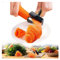 Spiral Funnel Flower Roller,Carrot Curler Peeler,Food-Grade Carrot Curler,Vegetable Flower Roller,Spiral Shredder Slicer,Multi-Functional Vegetable Spiral Slicer for Kitchen Decoration (1PC)
