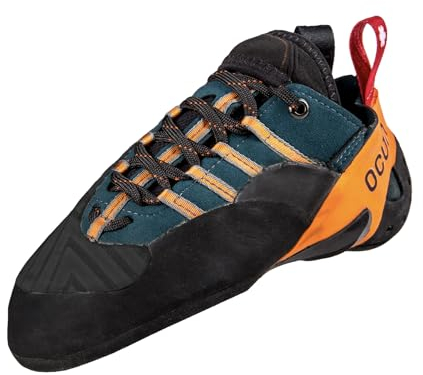 Sigma, Schnür-Kletterschuhe, Unisex - Ocun, Farbe:Petrol / Orange, Größe:10 UK / 45