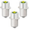 YAFIYGI 3 Pack LED Flashlight Bulb P13.5S PR2 LED Bulb Conversion Kit 3W 3V 4.5V 6V White Upgrade Replacement Set for 2-4C&D Cell Bulbs Torch Lantern Tooling Craftsman Lamp Bright and Efficient