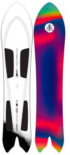 Burton Snowboard 3D Family Tree Channel Surfer Herren – Größe 144 – Weiß