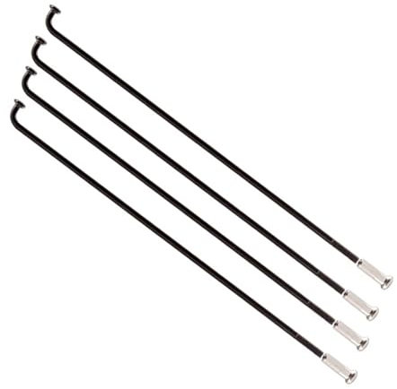 AMENGJ Fahrrad Speichen 18 Teile/Satz Mountainbike/Rennrad Stahl 14G/14K 2,0mm Speichen Fahrrad Speichen 14/16/20/451/26/27,5/29 Zoll Fahrrad Speichen 132-206mm(18 pcs 146mm)