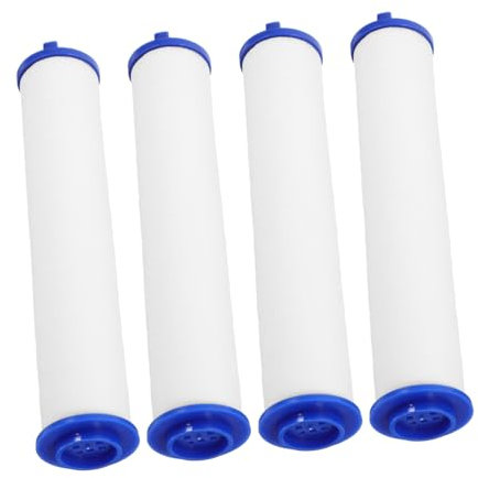 BUGUUYO 4 Pièces Filtre De Douche Au Sulfite De Calcium Lot de Filtres De Remplacement pour Pommeau De Douche Domestique Anti-calcaire pour Arroseur