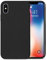 Liquid Silicone Case Designed for iPhone Xs Max Case 6.5 inch, Protective Covered Silky-Soft Anti-Scratch Gel Rubber Slim Shockproof Cover (Black)