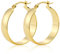 ALEXCRAFT Dicke Ohrringe Gold Groß Creolen 14K Goldene Ohrringe Damen Chunky Large Gold Hoop Earrings für Frauen Freundin Mama Mädchen 30MM