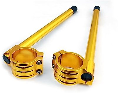 Stummellenker for Motorradrennen, 45 mm, passend for TRIUMPH Daytona 595i & 955i ALL, Daytona T595 1997 1998 1999 2000 2001(B)