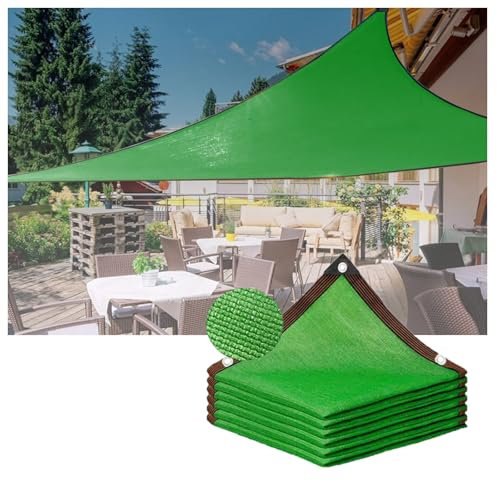 Telo Ombreggiante Toile d'ombrage résistante aux UV pour jardin, abris auto, piscines et terrasses, 4 x 12 m