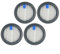 Filtro de alta densidad para Afoddon, filtro de accesorios de repuesto para aspiradora inalámbrica (paquete de 3)