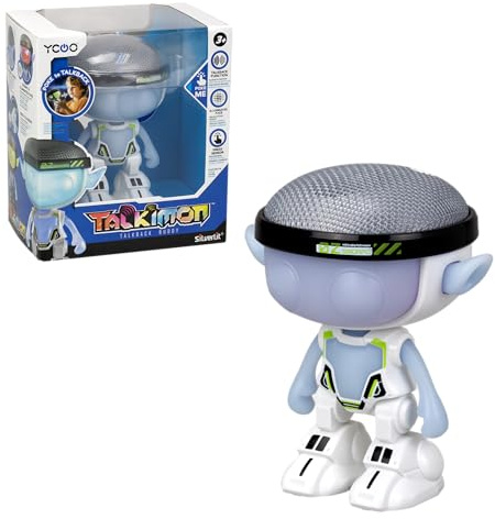 Silverlit - Ycoo - Robot Talkimon interactif - Enregistre la Voix et répète - Dès 3 Ans