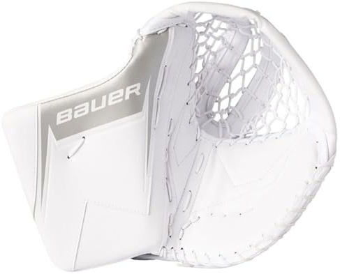 Bauer SV-Pro Eishockey Torwartfanghand Catcher Junior weiß