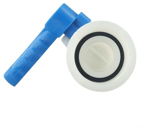 Yuanpgky 75 mm DN50 Kugelhahn für IBC Tonneneimer Kunststoffbehälter mit integriertem Absperrklappen-Design, effizienter Durchflusskontrolle und wiederverwendbarer Konstruktion