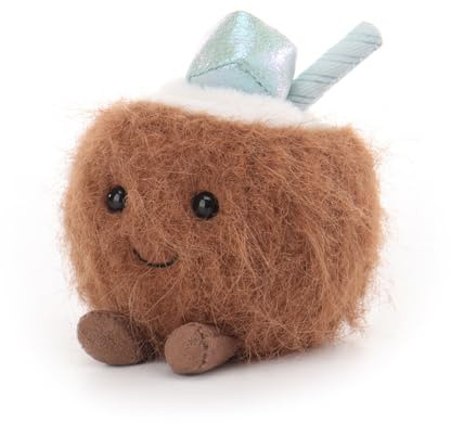 Apricot Lamb Eisiger Kokosnuss Coconut Plüschtier Kuscheltier Braun 10cm