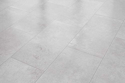 VisioGrande Laminat Autentico Fliese Zementestrich Beige 8 mm