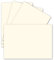 50 Einzel-Karten DIN A6-10,5 x 14,8 cm - 240 g/m² - Naturweiß - Tonkarton - Bastelpapier - Bastelkarton- Bastel-karten - blanko Postkarten