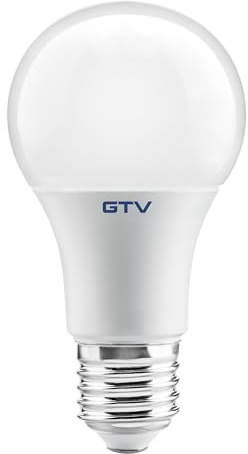 GTV LED Lampe A60 E27 9,5W 900lm 6400K Kaltweiß 230V 220° Glühbirne Tageslicht Birnenform