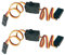 VUNIVERSUM 2X Stück Premium Schalterkabel Power Schalter Kabel JR BEC Stecker auf Buchse RX An/Aus ON/Off RC Powerschalter für Servo Empfänger Lipo Akku Modellbau