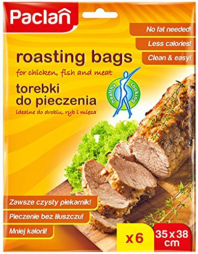 Paclan Lot de 6 sacs de cuisson pour four