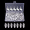 YIXISI 30PCS Zelt Clips, Set Plane Clips, Planen-Klemmen, Winddichte Markisen Clips, Clips Camping für Outdoor