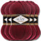 Alize 5 x 100g Lanagold Classic Türkische Premium Wolle Baumwolle und Acryl Uni Handstrickgarne | Yarn | Garn | Strickgarn Einfarbig Baby zum Häkeln Stricken Kleidung Schals (Bordeaux | 57)