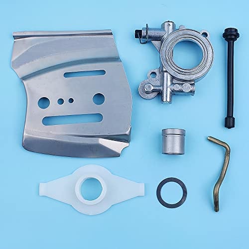 Pompa Olio Bar Piastra Worm Gear Line Kit Per Husqvarna 385 390 372 XP 365 371 362 570 575 576XP Guida Motosega Parte di Ricambio